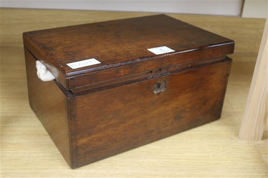 A J. Tennent Victorian mineral collection, in mahogany box